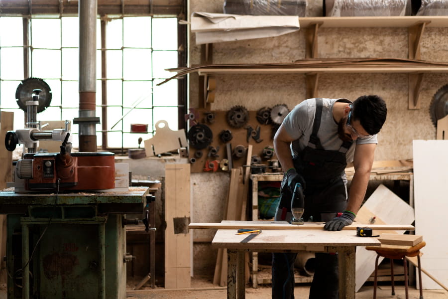 A captivating image that showcases the precision and beauty of custom carpentry work.A captivating image that showcases the precision and beauty of custom carpentry work.